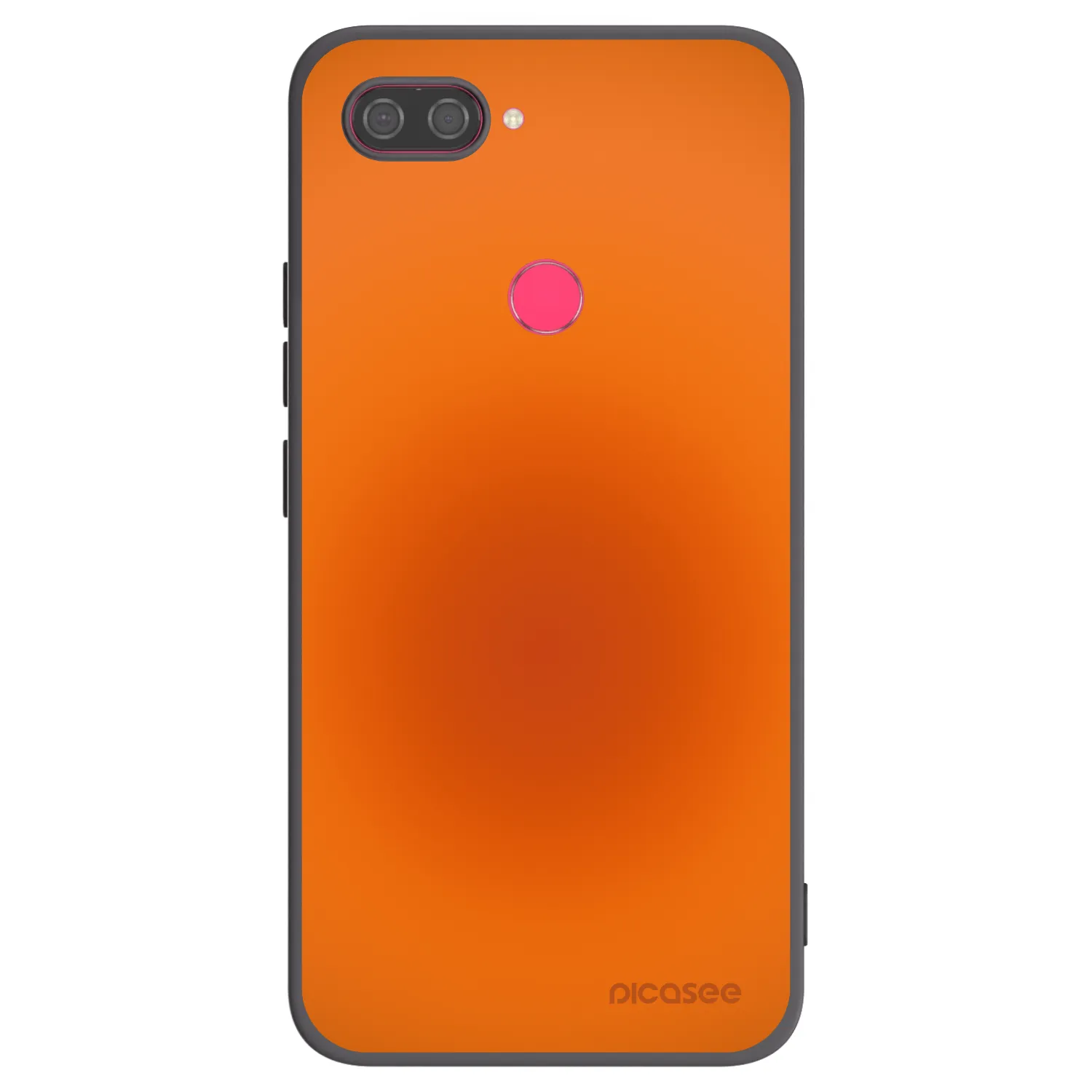 Picasee silikonový černý obal pro Xiaomi Mi 8 Lite - Heat Core