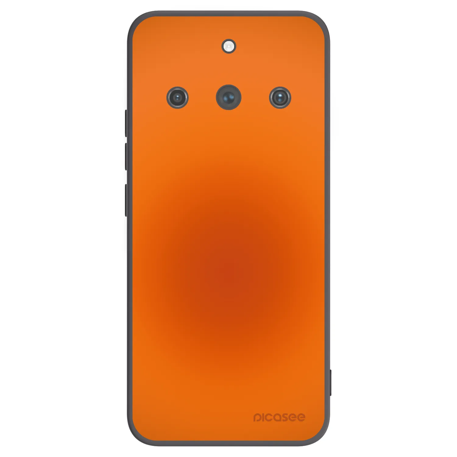 Picasee silikonový černý obal pro Realme 11 Pro+ - Heat Core