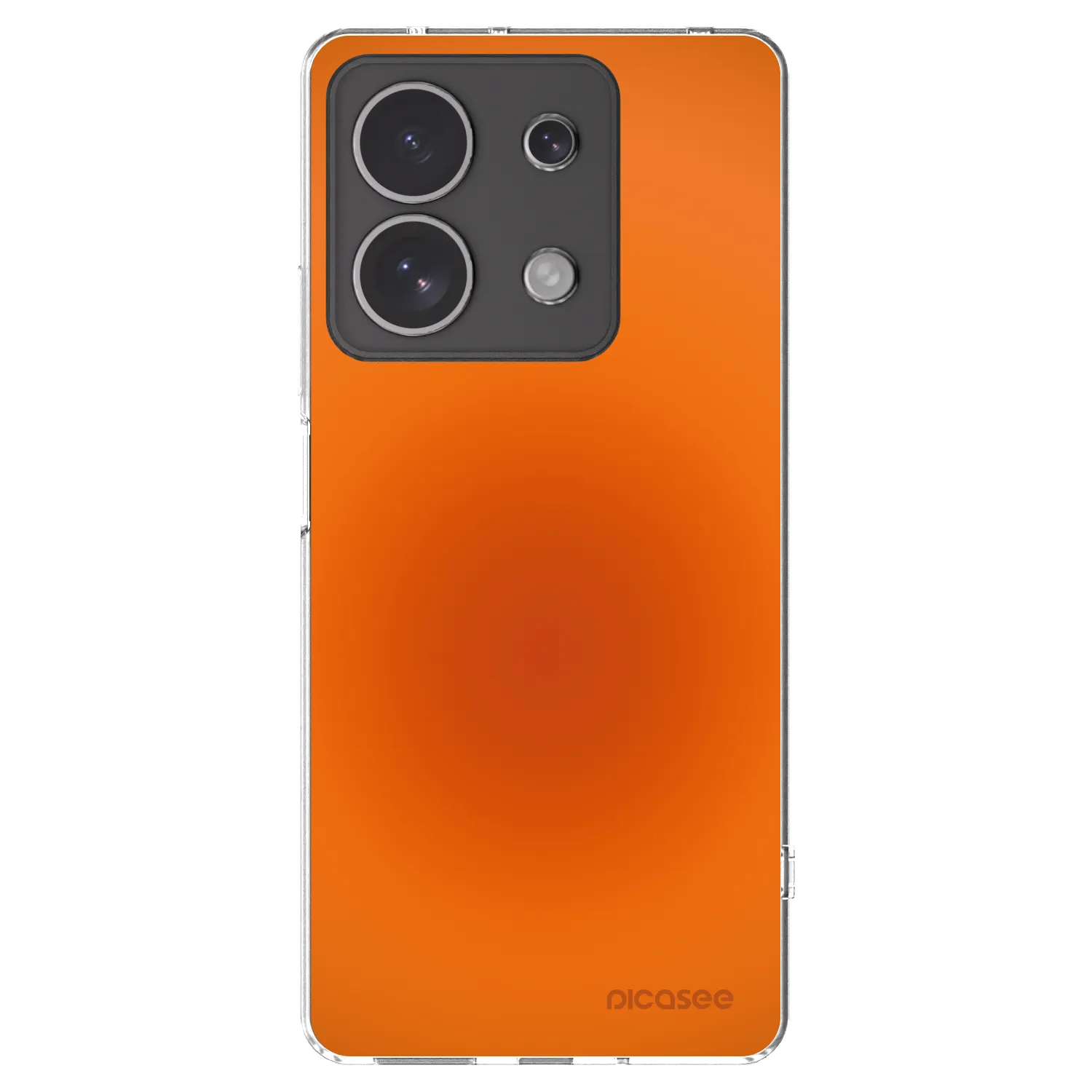 Picasee silikonový průhledný obal pro Xiaomi Redmi Note 13 4G - Heat Core