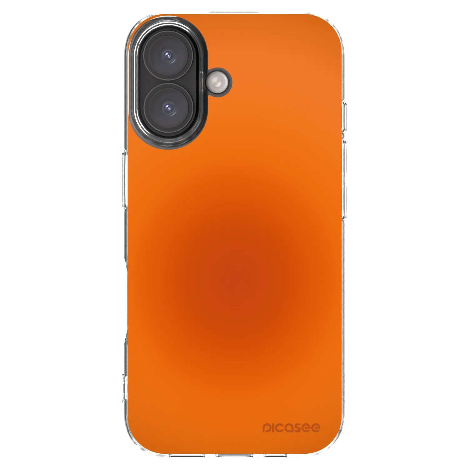 Picasee silikonový průhledný obal pro Apple iPhone 16 - Heat Core