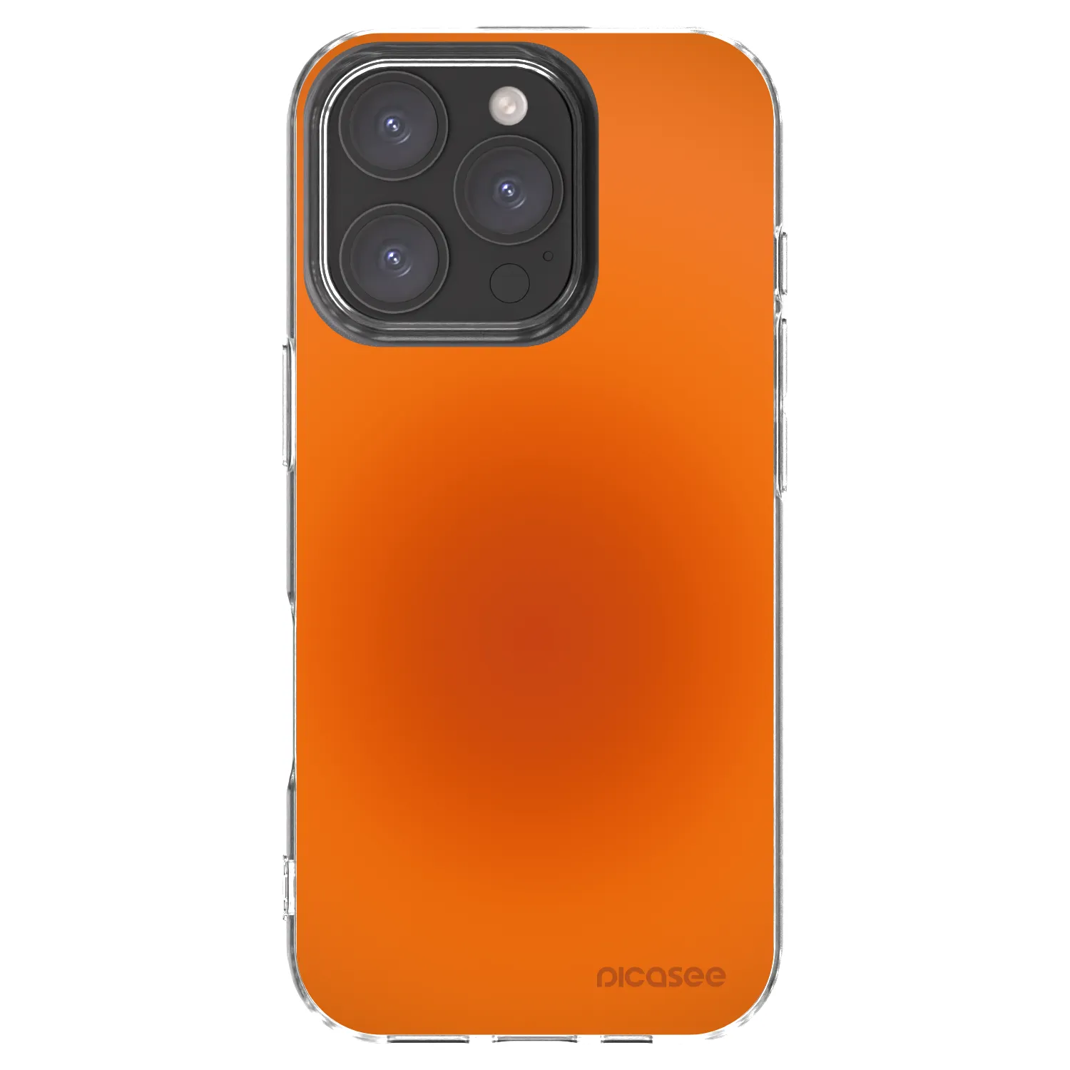 Picasee silikonový průhledný obal pro Apple iPhone 16 Pro - Heat Core