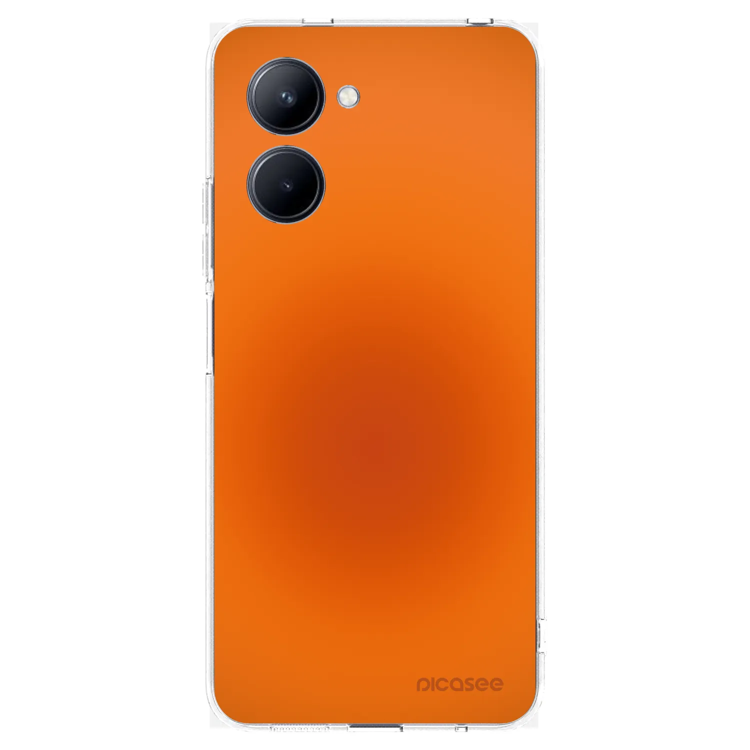 Picasee silikonový průhledný obal pro Realme C33 (2023) - Heat Core