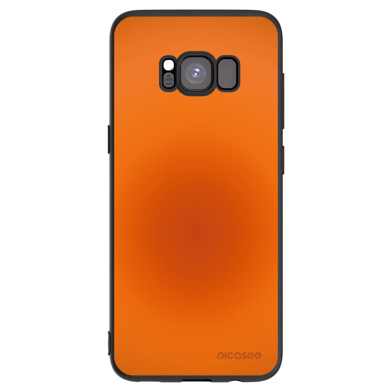 Picasee silikonový černý obal pro Samsung Galaxy S8 G950F - Heat Core