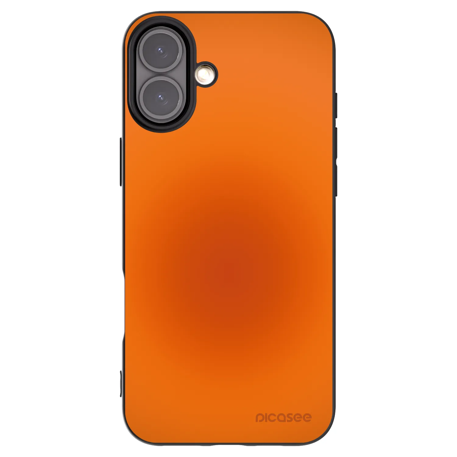 Picasee silikonový černý obal pro Apple iPhone 16 Plus - Heat Core