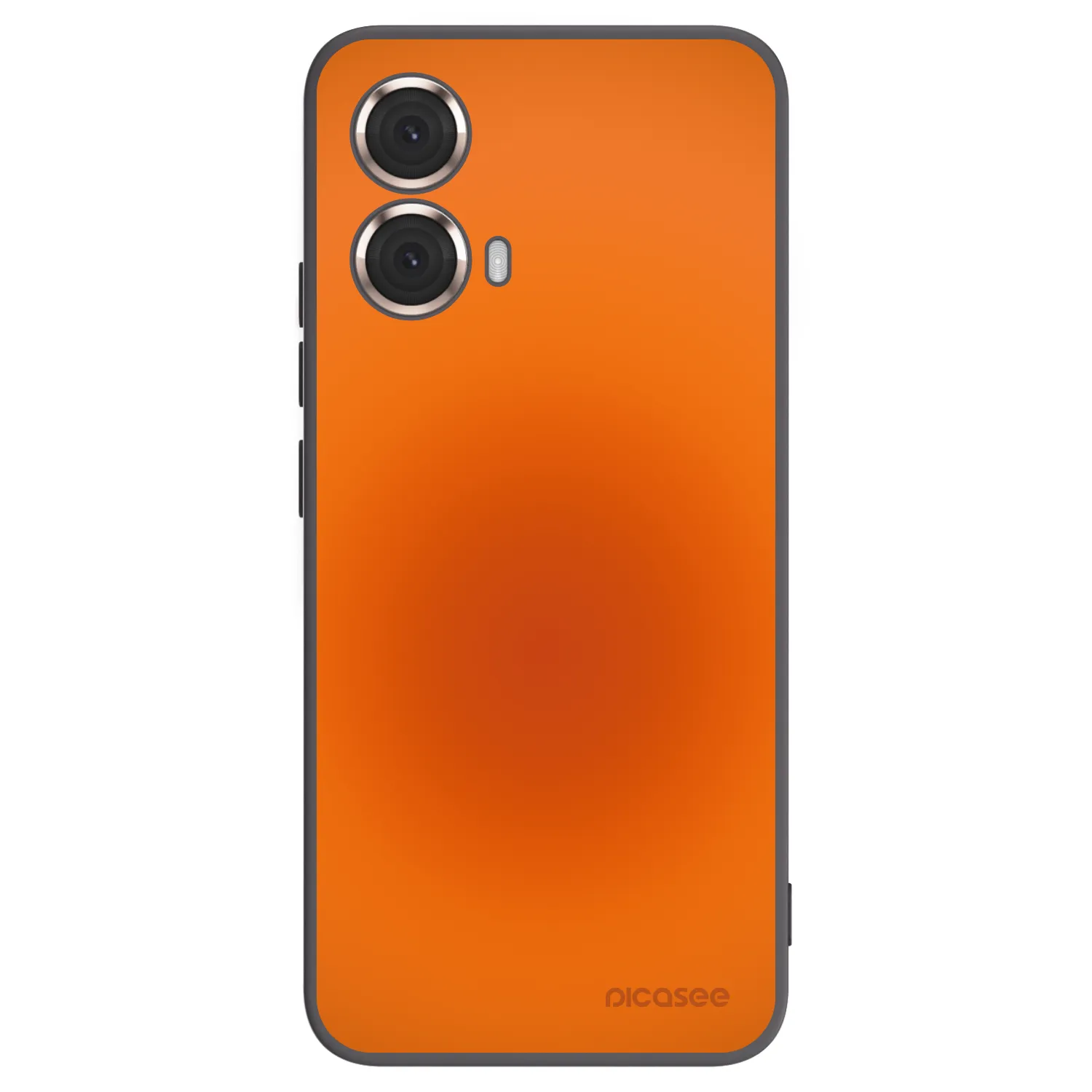 Picasee silikonový černý obal pro Motorola Moto G85 - Heat Core