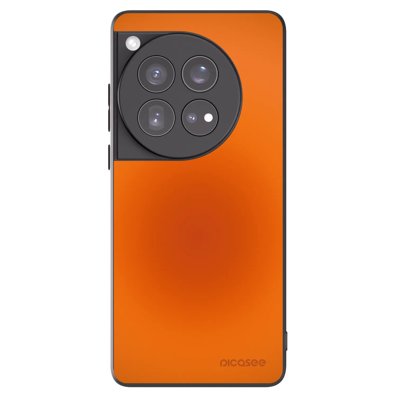 Picasee silikonový černý obal pro OnePlus 12 5G - Heat Core