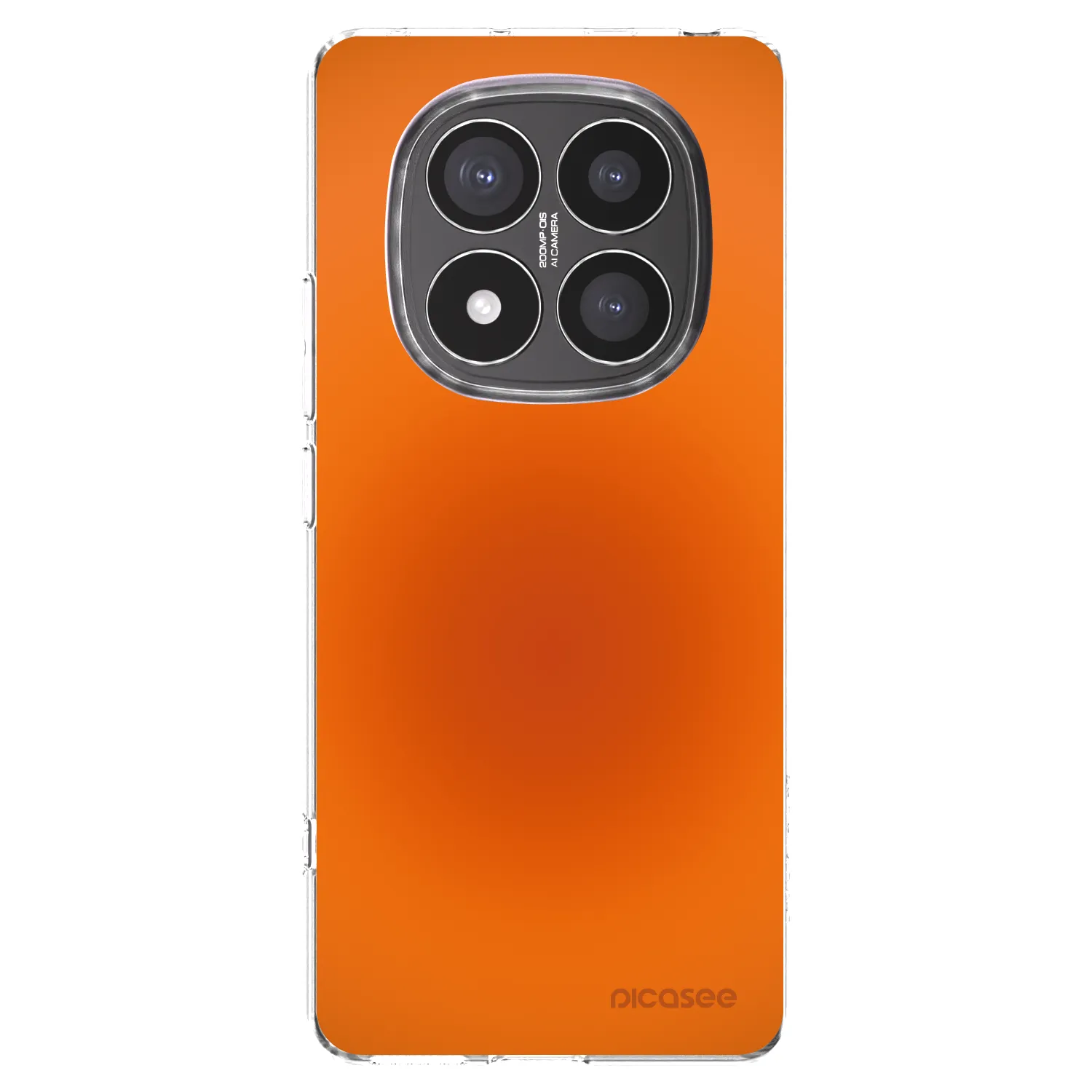 Picasee silikonový průhledný obal pro Xiaomi Redmi Note 14 Pro+ 5G - Heat Core