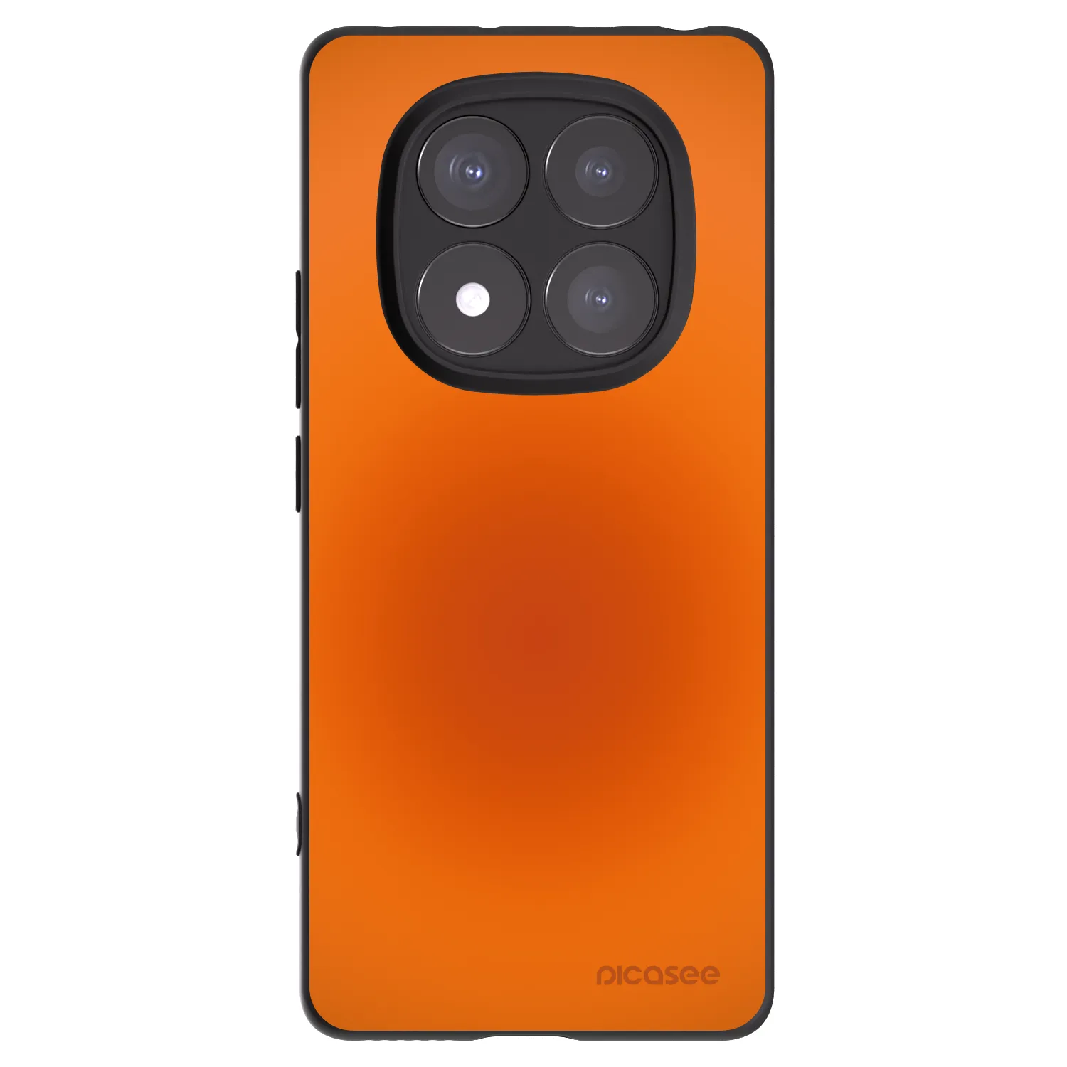 Picasee silikonový černý obal pro Xiaomi Redmi Note 14 Pro 5G - Heat Core