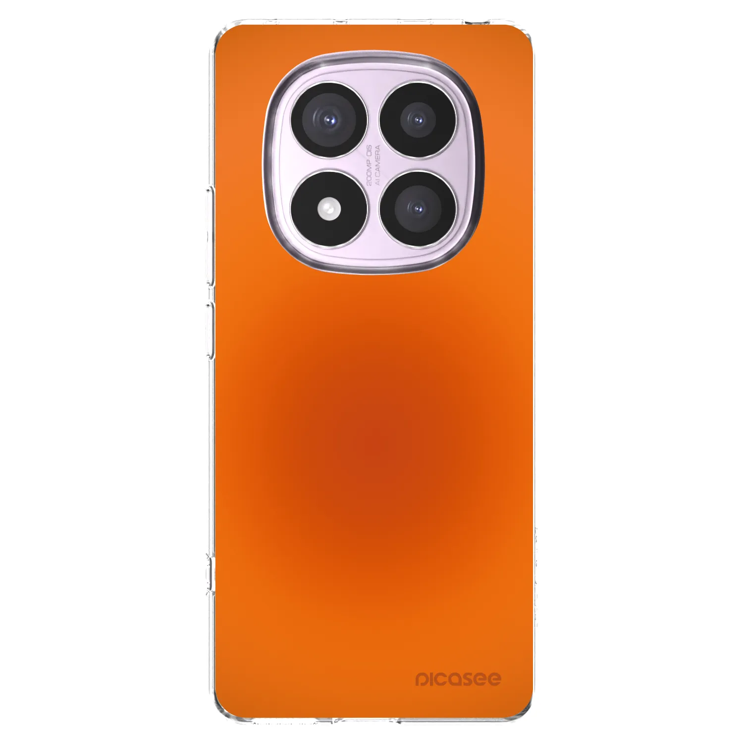 Picasee silikonový průhledný obal pro Xiaomi Redmi Note 14 Pro 5G - Heat Core