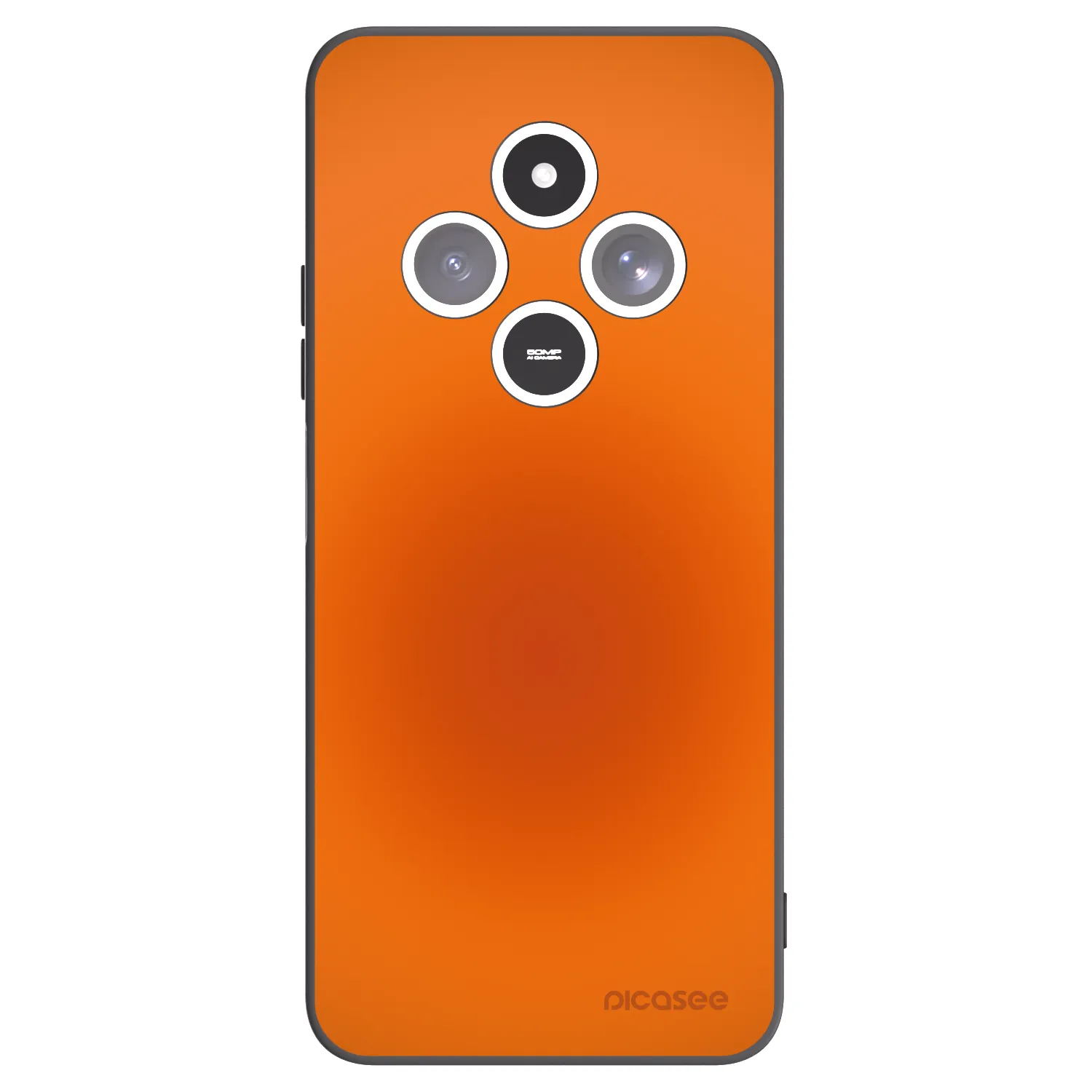 Picasee silikonový černý obal pro Xiaomi Redmi 14C - Heat Core
