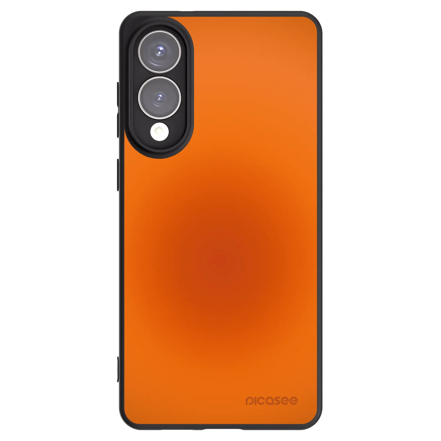 Picasee silikonový černý obal pro Samsung Galaxy S25 Edge 5G - Heat Core
