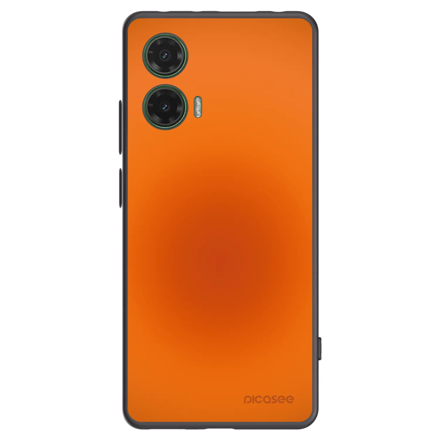 Picasee silikonový černý obal pro Motorola Moto G35 5G - Heat Core
