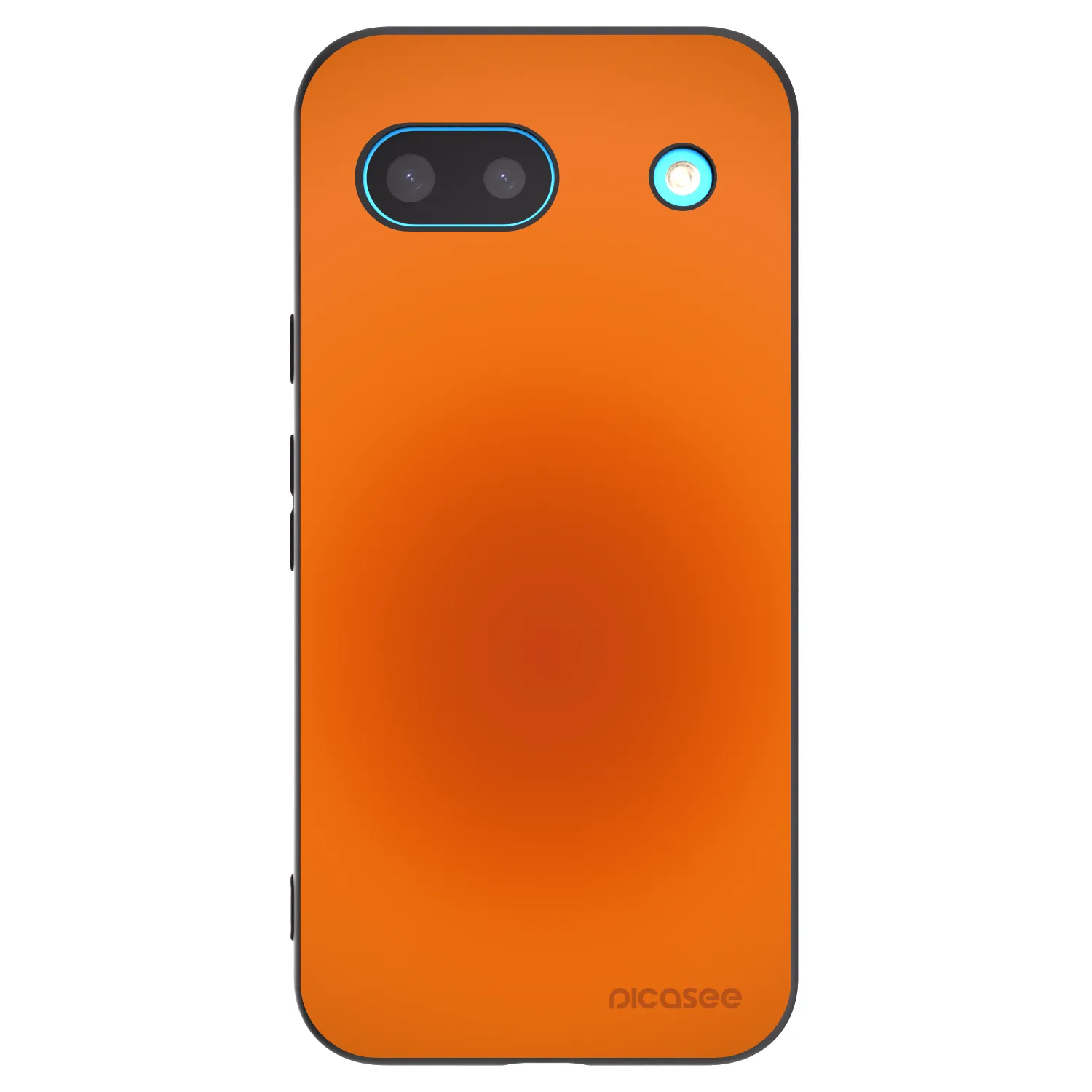 Picasee silikonový černý obal pro Google Pixel 8a - Heat Core