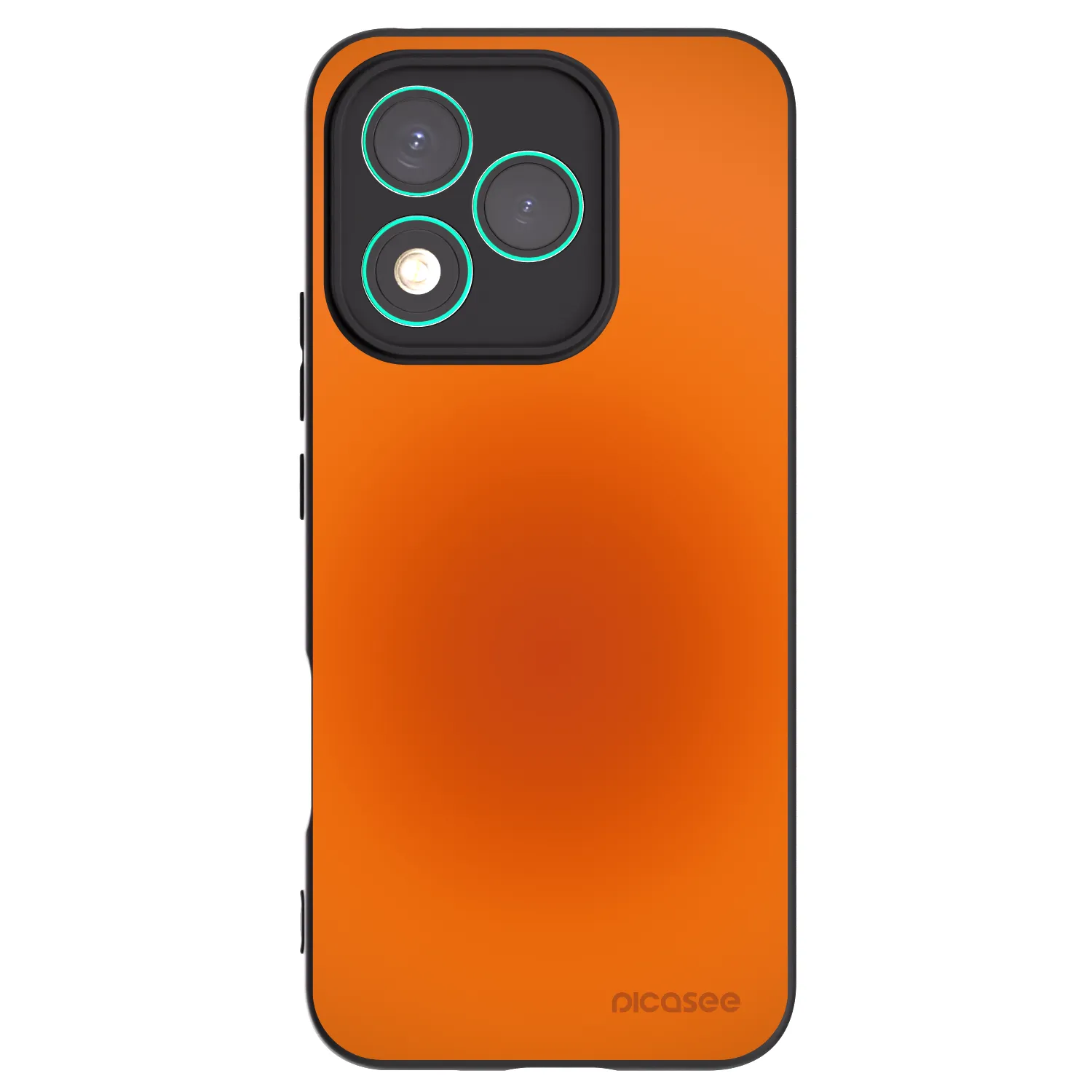 Picasee silikonový černý obal pro Honor 400 Lite 5G - Heat Core