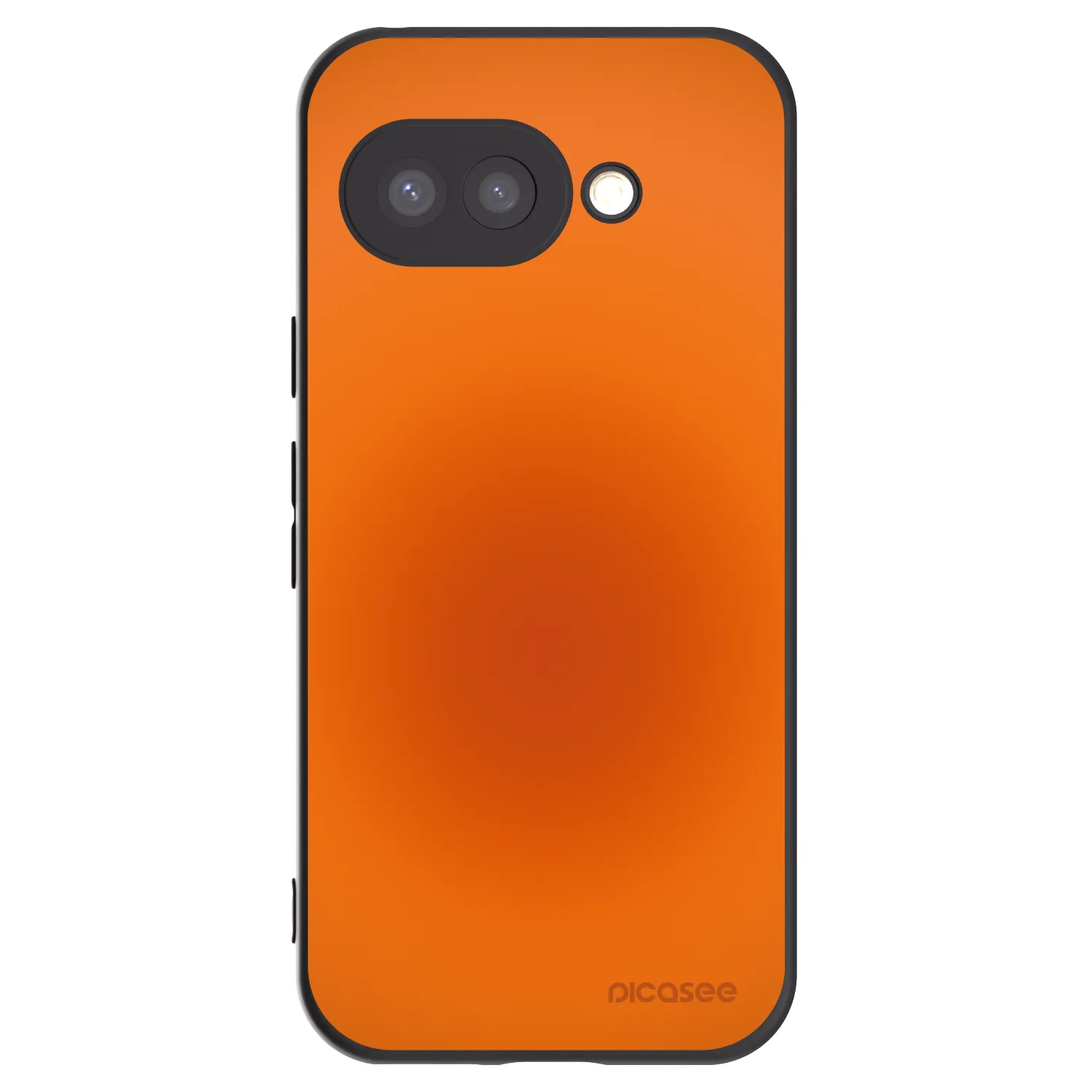 Picasee silikonový černý obal pro Google Pixel 9a - Heat Core