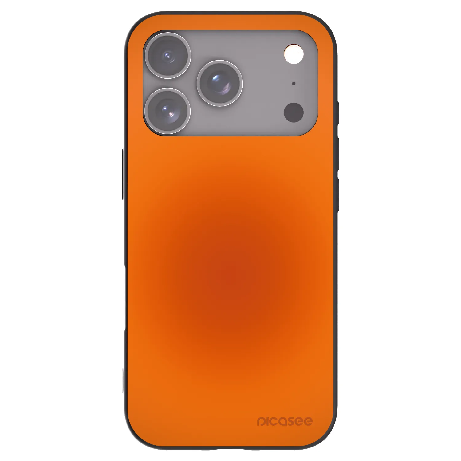 Picasee silikonový černý obal pro Apple iPhone 17 Pro - Heat Core