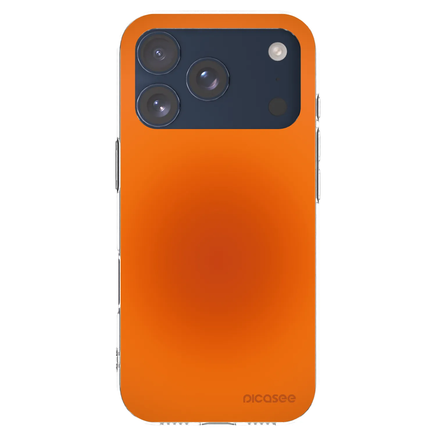 Picasee silikonový průhledný obal pro Apple iPhone 17 Pro - Heat Core