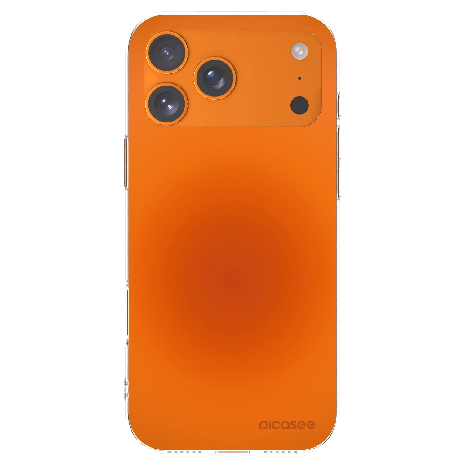 Picasee silikonový průhledný obal pro Apple iPhone 17 Pro Max - Heat Core