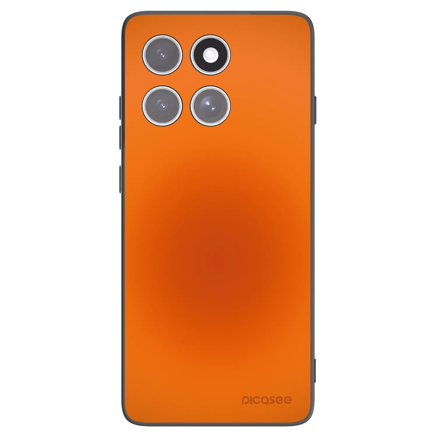 Picasee silikonový černý obal pro Motorola Edge 60 Pro - Heat Core