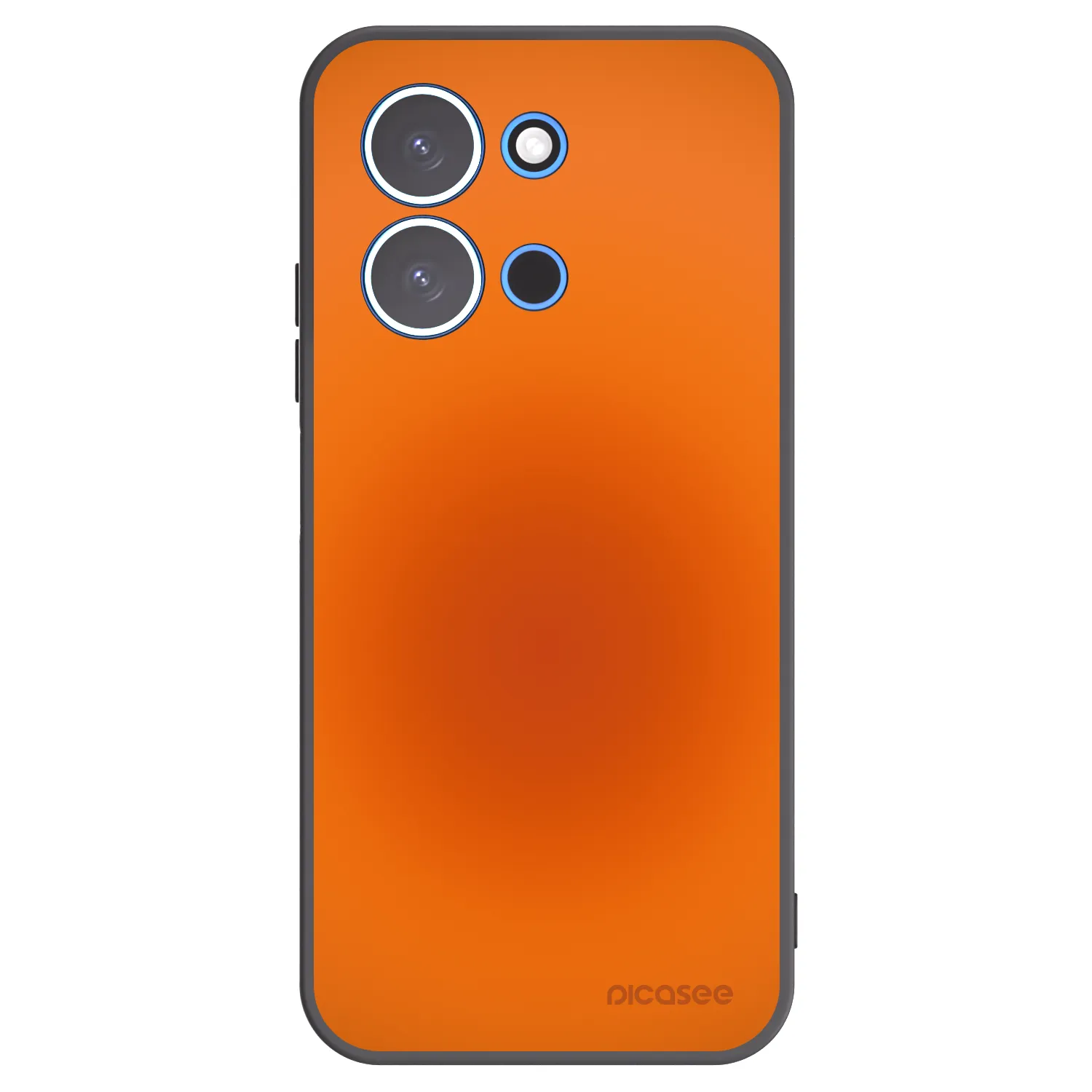 Picasee silikonový černý obal pro Xiaomi Redmi 15C 4G - Heat Core