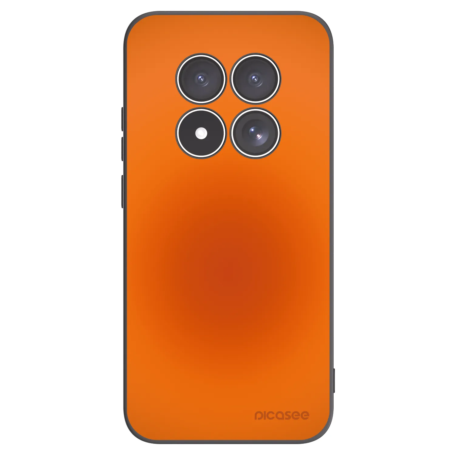 Picasee silikonový černý obal pro Xiaomi Redmi Note 15 Pro 4G - Heat Core