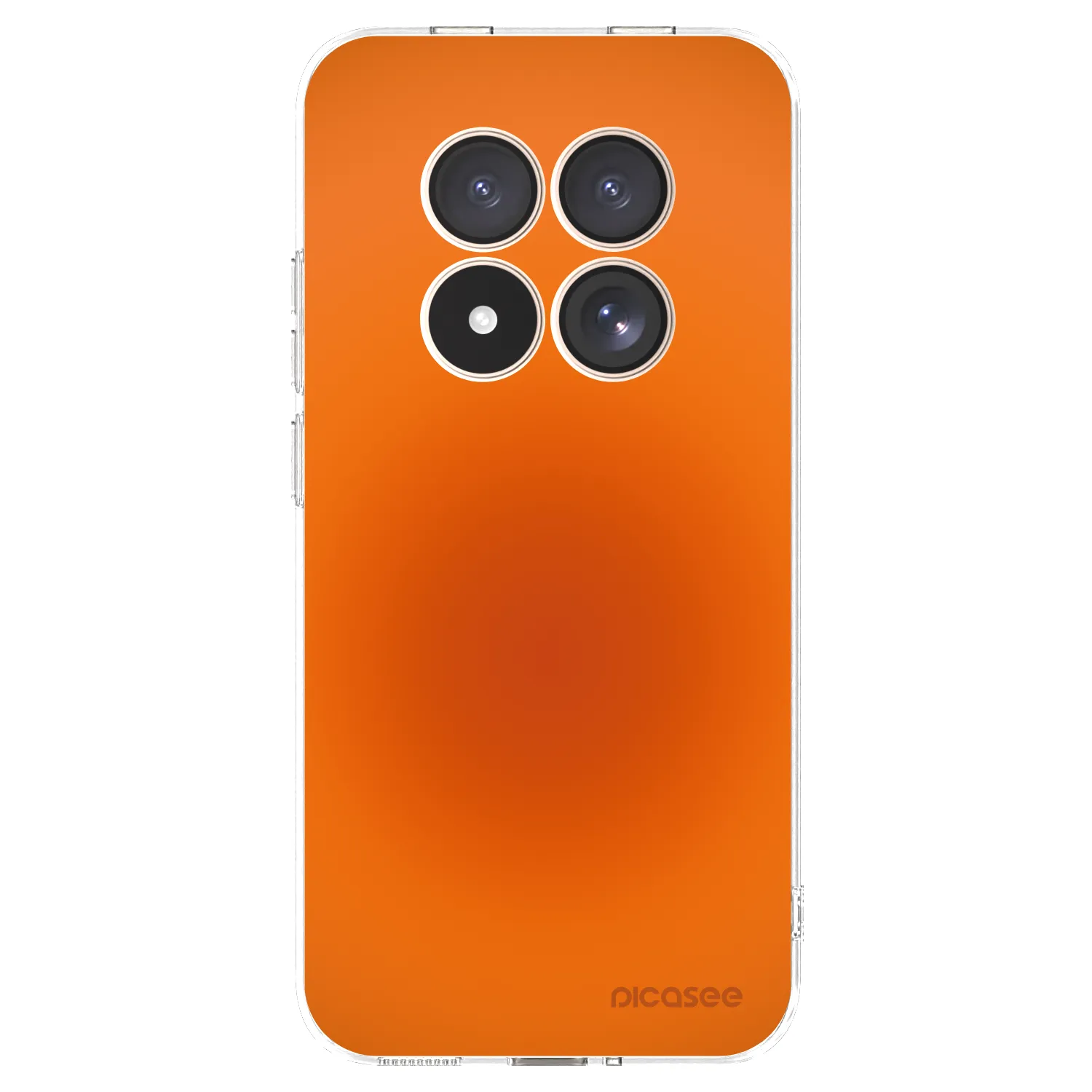 Picasee silikonový průhledný obal pro Xiaomi Redmi Note 15 Pro 4G - Heat Core