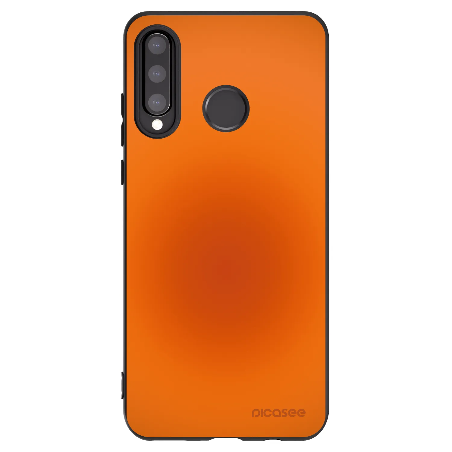 Picasee silikonový černý obal pro Huawei P30 Lite - Heat Core