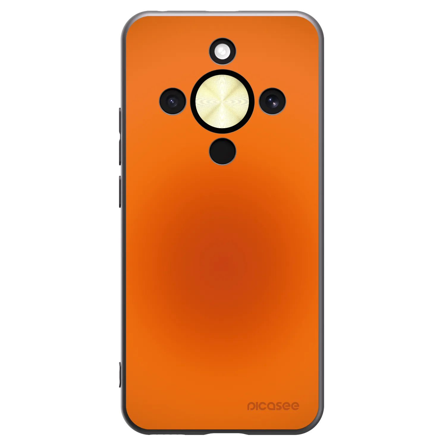 Picasee silikonový černý obal pro Honor Magic8 Lite 5G - Heat Core