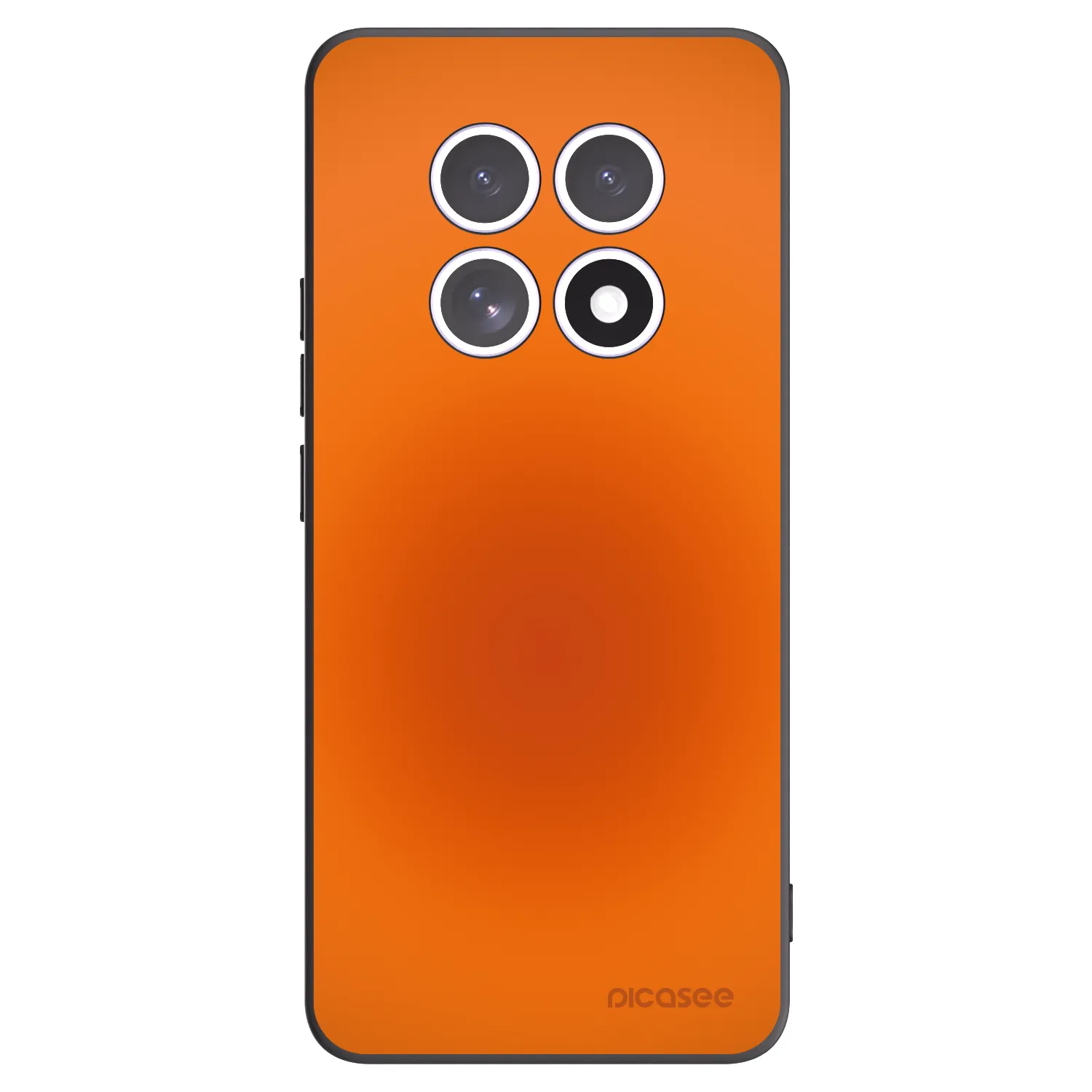 Picasee silikonový černý obal pro Xiaomi Redmi Note 15 5G - Heat Core