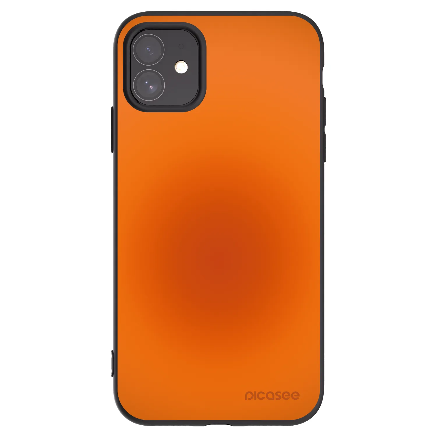 Picasee silikonový černý obal pro Apple iPhone 11 - Heat Core