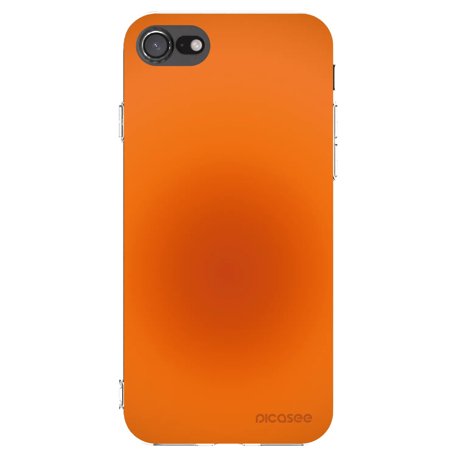 Picasee silikonový průhledný obal pro Apple iPhone 8 - Heat Core