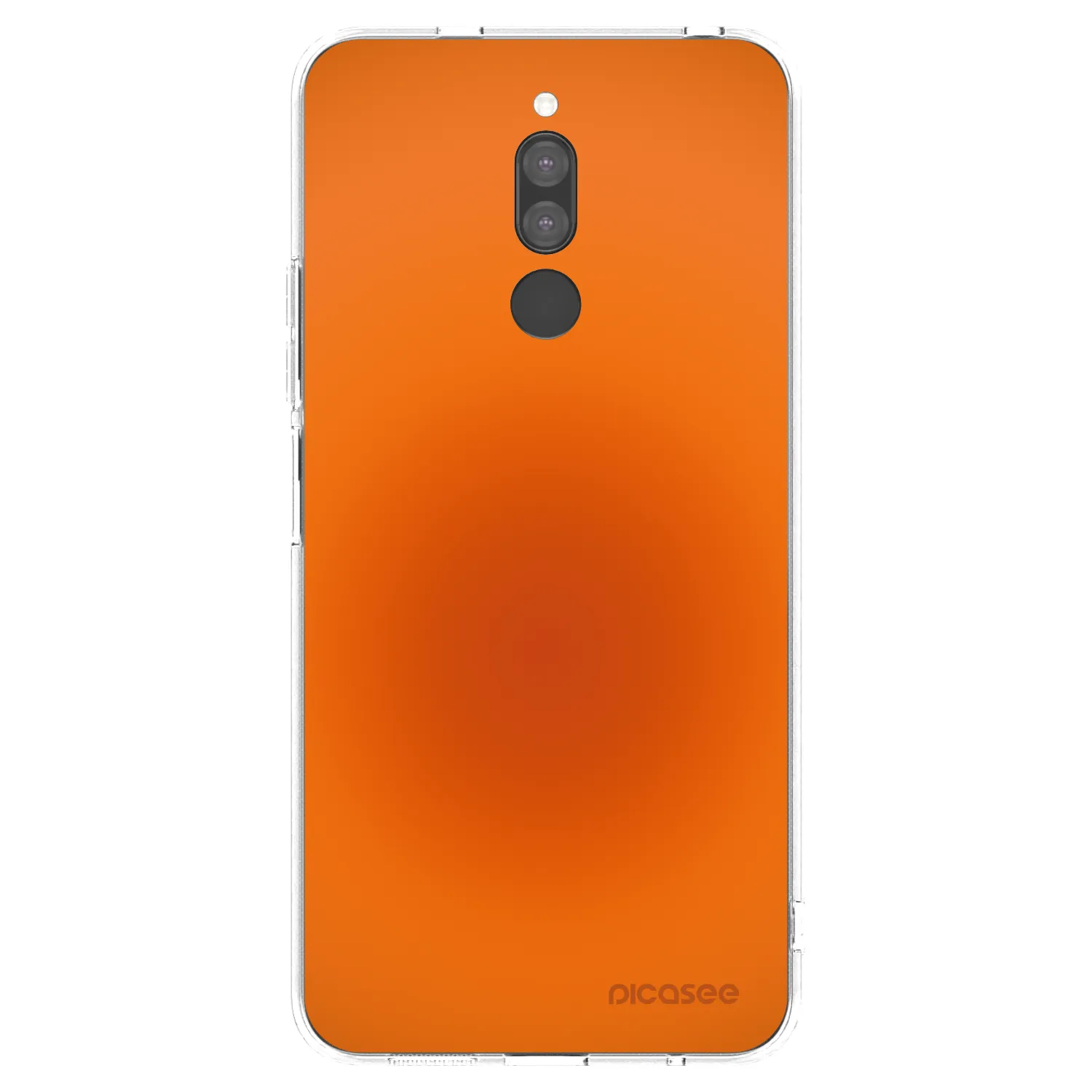 Picasee silikonový průhledný obal pro Xiaomi Redmi 8 - Heat Core