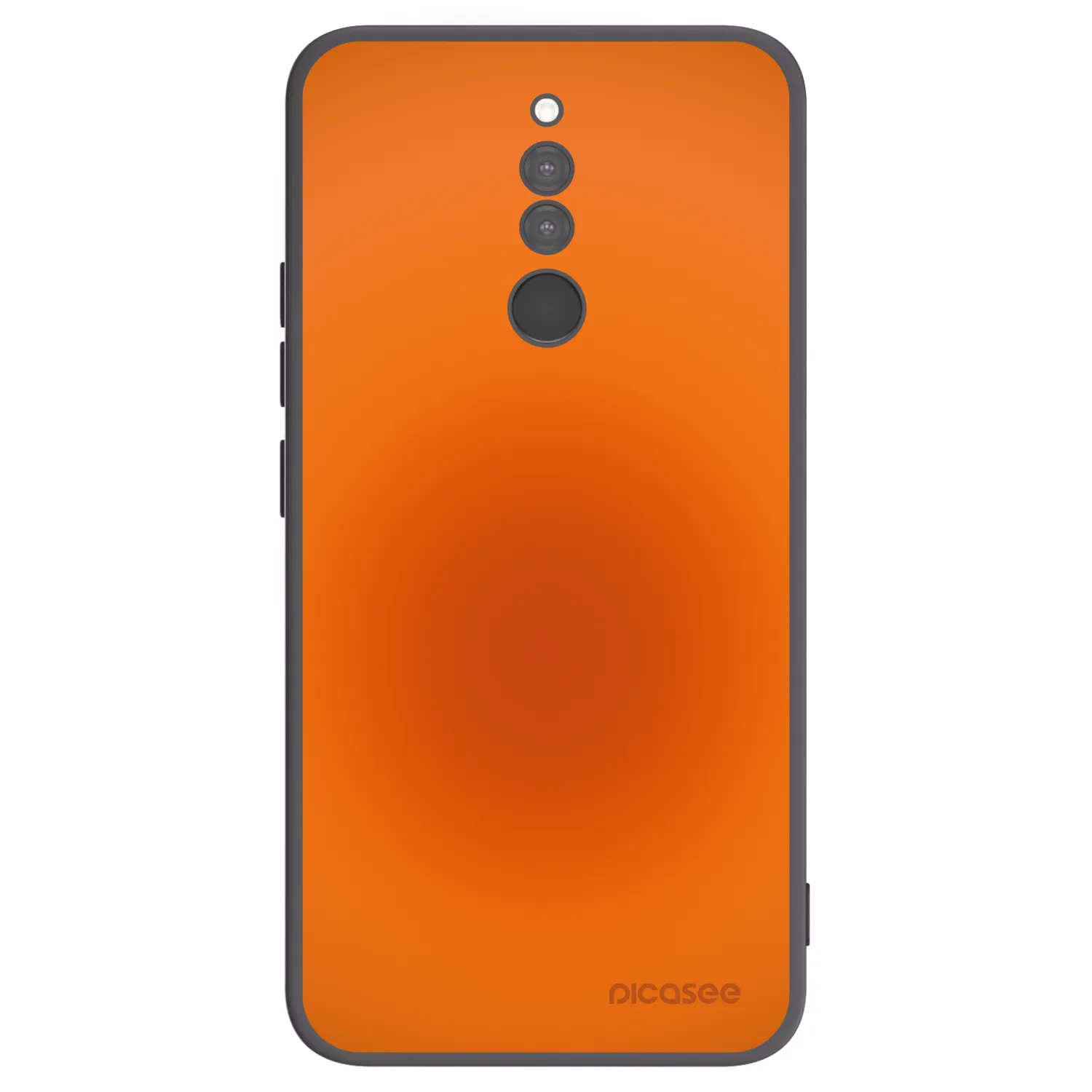 Picasee silikonový černý obal pro Xiaomi Redmi 8 - Heat Core