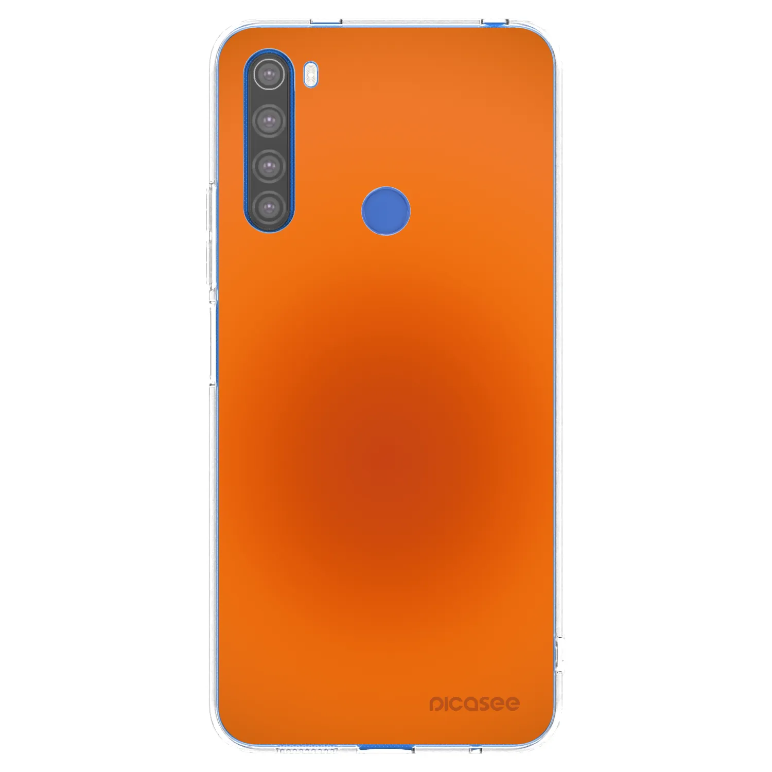Picasee silikonový průhledný obal pro Xiaomi Redmi Note 8T - Heat Core