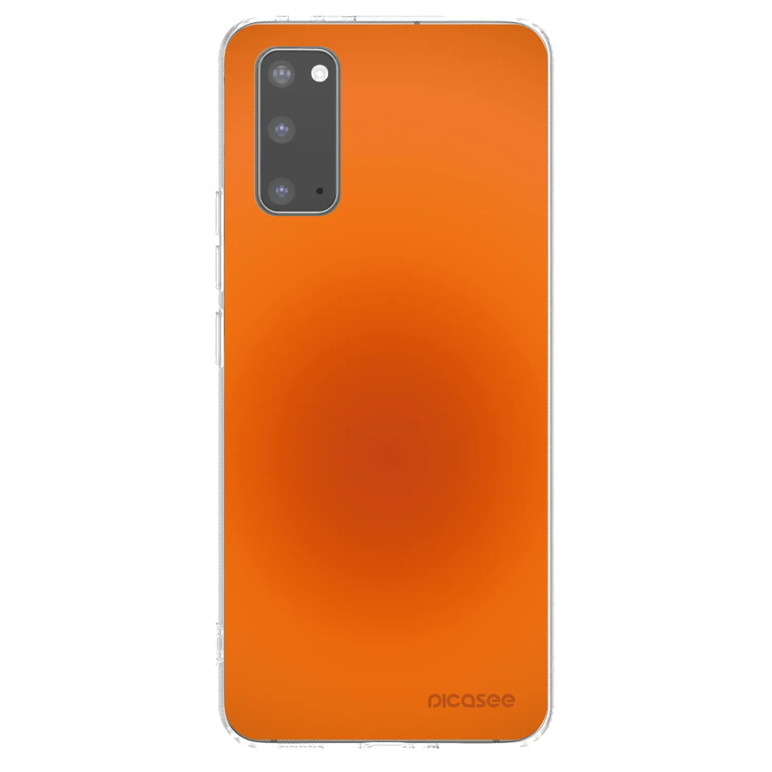 Picasee silikonový průhledný obal pro Samsung Galaxy S20 G980F - Heat Core