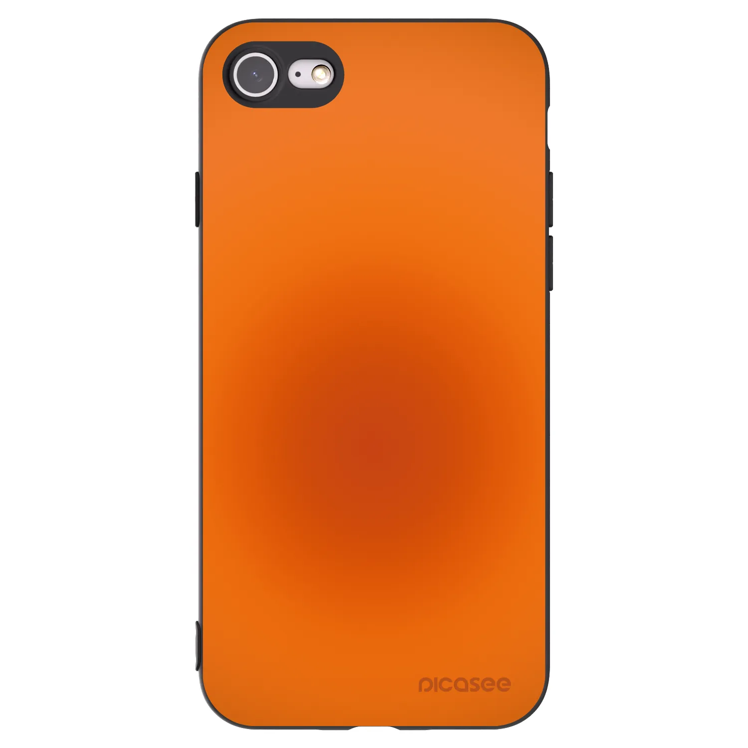 Picasee silikonový černý obal pro Apple iPhone SE 2020 - Heat Core
