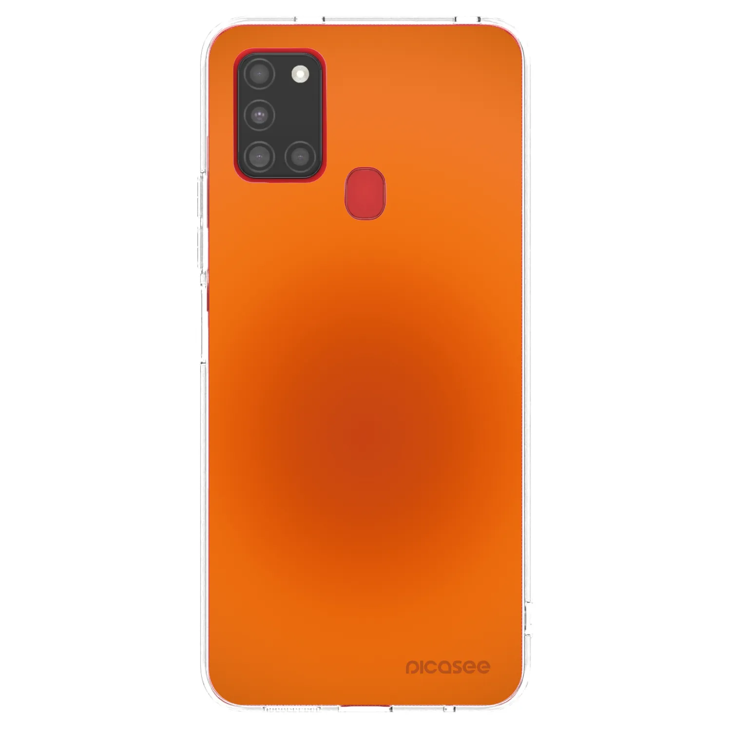 Picasee silikonový průhledný obal pro Samsung Galaxy A21s - Heat Core