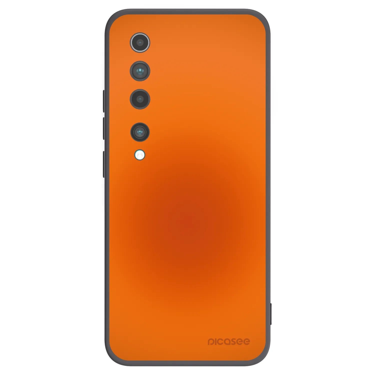 Picasee silikonový černý obal pro Xiaomi Mi 10 - Heat Core
