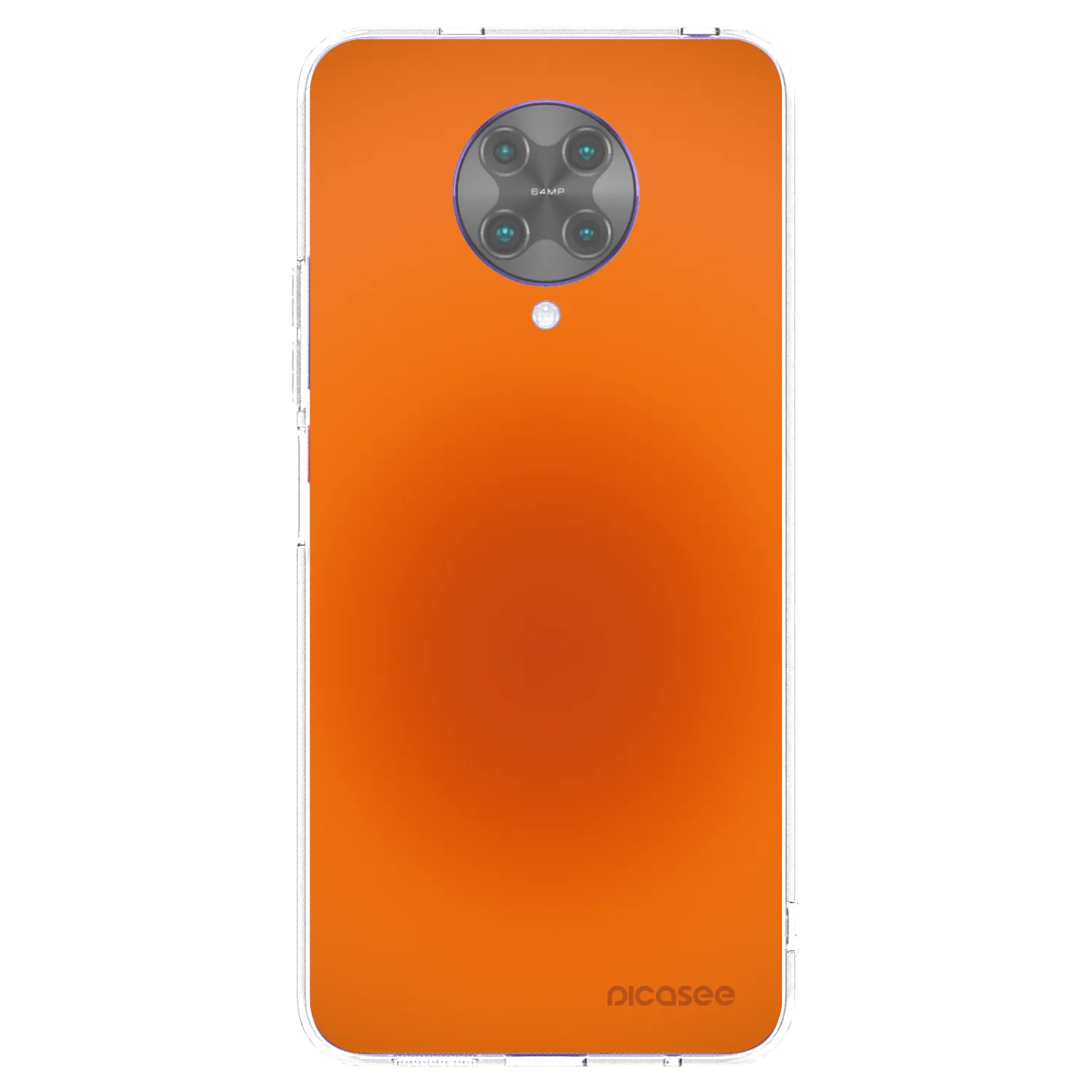 Picasee silikonový průhledný obal pro Xiaomi Poco F2 Pro - Heat Core