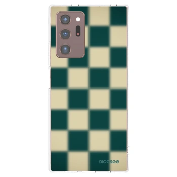 Picasee silikonový průhledný obal pro Samsung Galaxy Note 20 Ultra - Shadow Chess