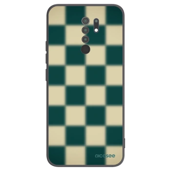 Picasee silikonový černý obal pro Xiaomi Redmi 9 - Shadow Chess