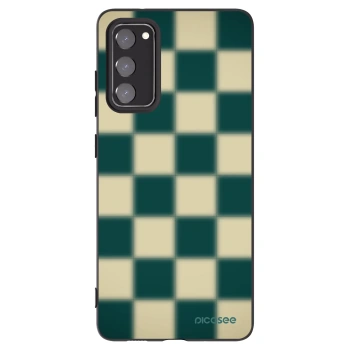 Picasee silikonový černý obal pro Samsung Galaxy S20 FE - Shadow Chess