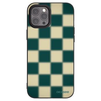 Picasee silikonový černý obal pro Apple iPhone 12 Pro Max - Shadow Chess