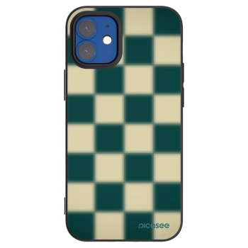 Picasee silikonový černý obal pro Apple iPhone 12 mini - Shadow Chess