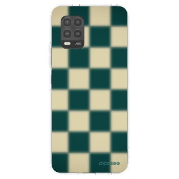 Picasee silikonový průhledný obal pro Xiaomi Mi 10 Lite - Shadow Chess
