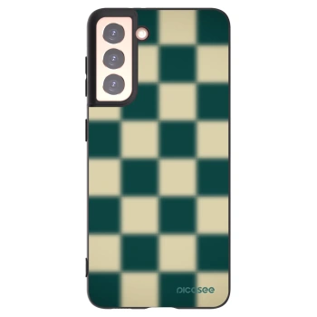 Picasee silikonový černý obal pro Samsung Galaxy S21 5G G991B - Shadow Chess