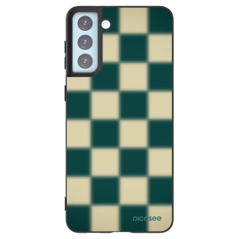 Picasee silikonový černý obal pro Samsung Galaxy S21+ 5G G996F - Shadow Chess