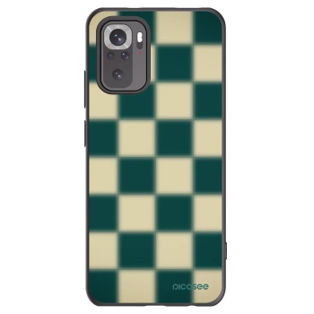 Picasee silikonový černý obal pro Xiaomi Redmi Note 10 - Shadow Chess