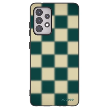 Picasee silikonový černý obal pro Samsung Galaxy A52 5G A525F - Shadow Chess