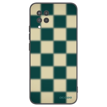 Picasee silikonový černý obal pro Samsung Galaxy A42 A426B - Shadow Chess